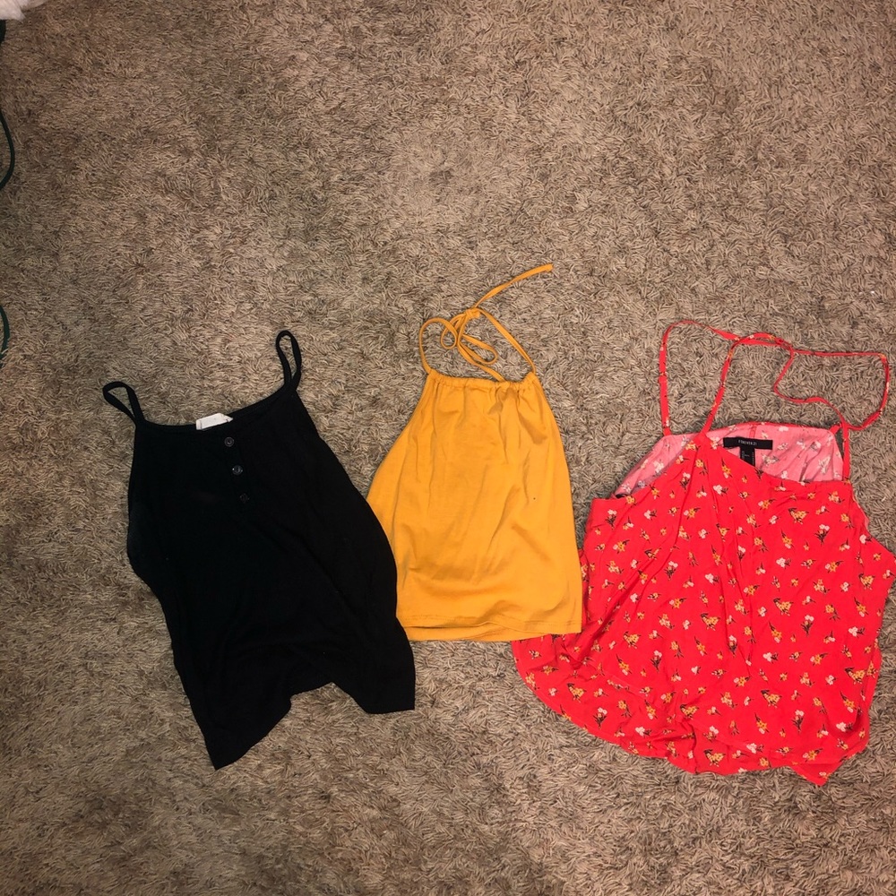 3 tank tops